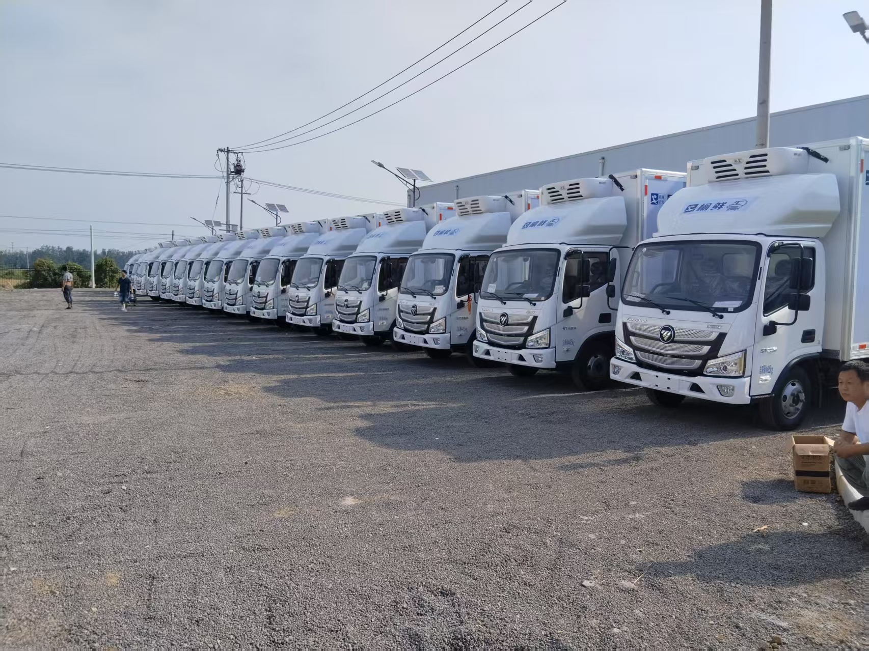 衡阳福田欧马可智蓝-珠晖区城市配送车